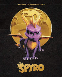 Pyramid Spyro Golden Dragon Poster 40x50cm | Yourdecoration.co.uk