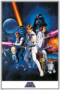 Pyramid Star Wars A New Hope One Sheet Poster 61x91,5cm | Yourdecoration.co.uk