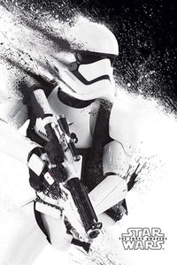 Pyramid Star Wars Episode VII Stormtrooper Paint Poster 61x91,5cm | Yourdecoration.co.uk