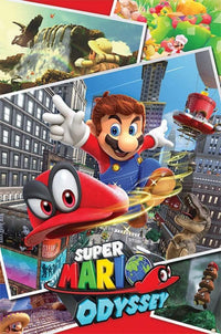 Pyramid Super Mario Odyssey Collage Poster 61x91,5cm | Yourdecoration.co.uk