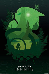 Pyramid Halo Infinite Lakeside Poster 61x91,5cm | Yourdecoration.co.uk