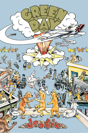 Pyramid Green Day Dookie Poster 61x91,5cm | Yourdecoration.co.uk