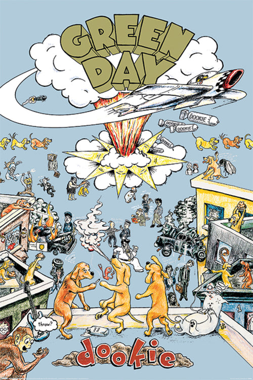 Pyramid Green Day Dookie Poster 61x91,5cm | Yourdecoration.co.uk