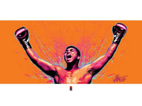 Pyramid Muhammad Ali Loud Art Print 60x80cm | Yourdecoration.co.uk