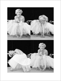 Pyramid Marilyn Monroe Ballerina Sequence Art Print 60x80cm | Yourdecoration.co.uk