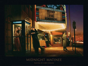 Pyramid Midnight Matinee Chris Consani Art Print 60x80cm | Yourdecoration.co.uk