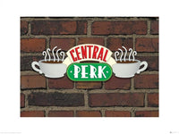 Pyramid Friends Central Perk Sign Art Print 60x80cm | Yourdecoration.co.uk