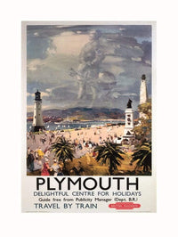 Pyramid Plymouth 1 Art Print 60x80cm | Yourdecoration.co.uk