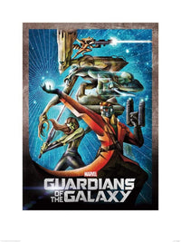 Pyramid Guardians of The Galaxy Orb Art Print 60x80cm | Yourdecoration.co.uk