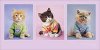 Pyramid Rachael Hale Kitty Couture Art Print 50x100cm | Yourdecoration.co.uk