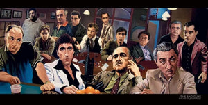 Pyramid The Bad Guys The Art of Justin Reed Art Print 50x100cm | Yourdecoration.co.uk