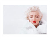 Pyramid Marilyn Monroe White Art Print 40x50cm | Yourdecoration.co.uk