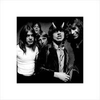 Pyramid ACDC Highway to Hell Art Print 40x40cm | Yourdecoration.co.uk