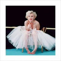 Pyramid Marilyn Monroe Ballerina Colour Art Print 40x40cm | Yourdecoration.co.uk