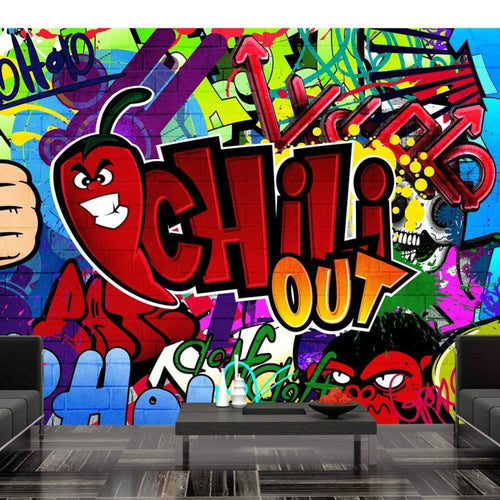 Wall Mural - Chili Out 350x245cm - Non-Woven Murals