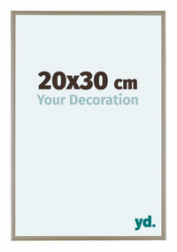 Austin Aluminium Photo Frame 20x30cm Champagne Front Size | Yourdecoration.co.uk