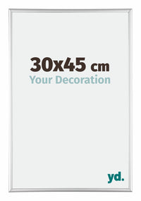 Austin Aluminium Photo Frame 30x45cm Silver High Gloss Front Size | Yourdecoration.co.uk