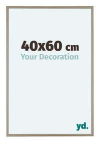 Austin Aluminium Photo Frame 40x60cm Champagne Front Size | Yourdecoration.co.uk