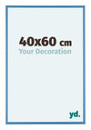 Austin Aluminium Photo Frame 40x60cm Steel Blue Front Size | Yourdecoration.co.uk
