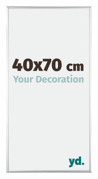 Austin Aluminium Photo Frame 40x70cm Silver High Gloss Front Size | Yourdecoration.co.uk