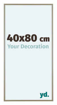 Austin Aluminium Photo Frame 40x80cm Champagne Front Size | Yourdecoration.co.uk