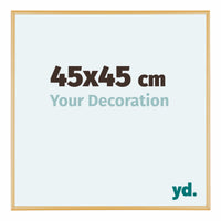 Austin Aluminium Photo Frame 45x45cm Gold Vintage Front Size | Yourdecoration.co.uk