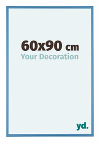 Austin Aluminium Photo Frame 60x90cm Steel Blue Front Size | Yourdecoration.co.uk