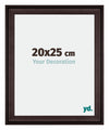 Birmingham Wooden Photo Frame 20x25cm Brown Front Size | Yourdecoration.co.uk