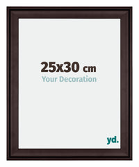 Birmingham Wooden Photo Frame 25x30cm Brown Front Size | Yourdecoration.co.uk