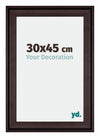 Birmingham Wooden Photo Frame 30x45cm Brown Front Size | Yourdecoration.co.uk