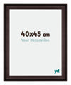 Birmingham Wooden Photo Frame 40x45cm Brown Front Size | Yourdecoration.co.uk