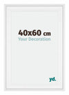 Birmingham Wooden Photo Frame 40x60cm White Front Size | Yourdecoration.co.uk