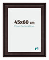 Birmingham Wooden Photo Frame 45x60cm Brown Front Size | Yourdecoration.co.uk
