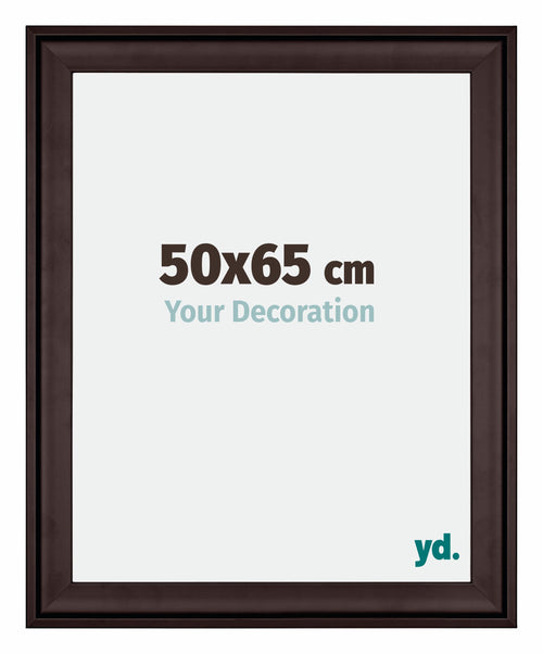 Birmingham Wooden Photo Frame 50x65cm Brown Front Size | Yourdecoration.co.uk