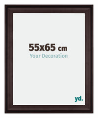 Birmingham Wooden Photo Frame 55x65cm Brown Front Size | Yourdecoration.co.uk