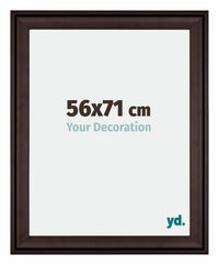 Birmingham Wooden Photo Frame 56x71cm Brown Front Size | Yourdecoration.co.uk