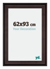 Birmingham Wooden Photo Frame 62x93cm Brown Front Size | Yourdecoration.co.uk