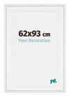 Birmingham Wooden Photo Frame 62x93cm White Front Size | Yourdecoration.co.uk