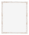 Catania MDF Photo Frame 20x25cm White Wash Front | Yourdecoration.co.uk