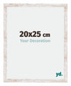 Catania MDF Photo Frame 20x25cm White Wash Size | Yourdecoration.co.uk