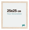 Catania MDF Photo Frame 25x25cm Oak Size | Yourdecoration.co.uk
