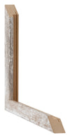 Catania MDF Photo Frame 29 7x42cm A3 White Wash Detail Intersection | Yourdecoration.co.uk