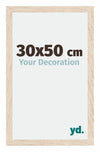 Catania MDF Photo Frame 30x50cm Oak Size | Yourdecoration.co.uk