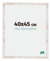Catania MDF Photo Frame 40x45cm White Wash Size | Yourdecoration.co.uk