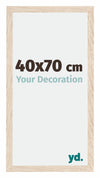 Catania MDF Photo Frame 40x70cm Oak Size | Yourdecoration.co.uk