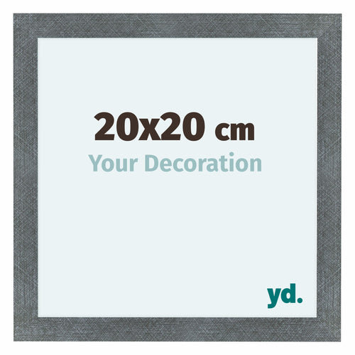 Como MDF Photo Frame 20x20cm Iron Swept Front Size | Yourdecoration.co.uk