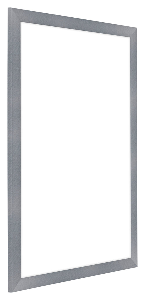 Como MDF Photo Frame 20x28cm Aluminium Brushed Front Oblique | Yourdecoration.co.uk