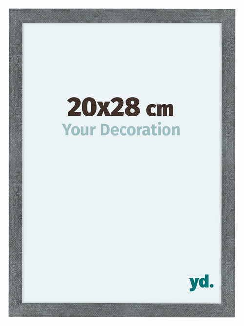 Como MDF Photo Frame 20x28cm Iron Swept Front Size | Yourdecoration.co.uk