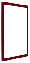 Como MDF Photo Frame 20x28cm Wine Red Swept Front Oblique | Yourdecoration.co.uk