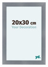 Como MDF Photo Frame 20x30cm Aluminium Brushed Front Size | Yourdecoration.co.uk